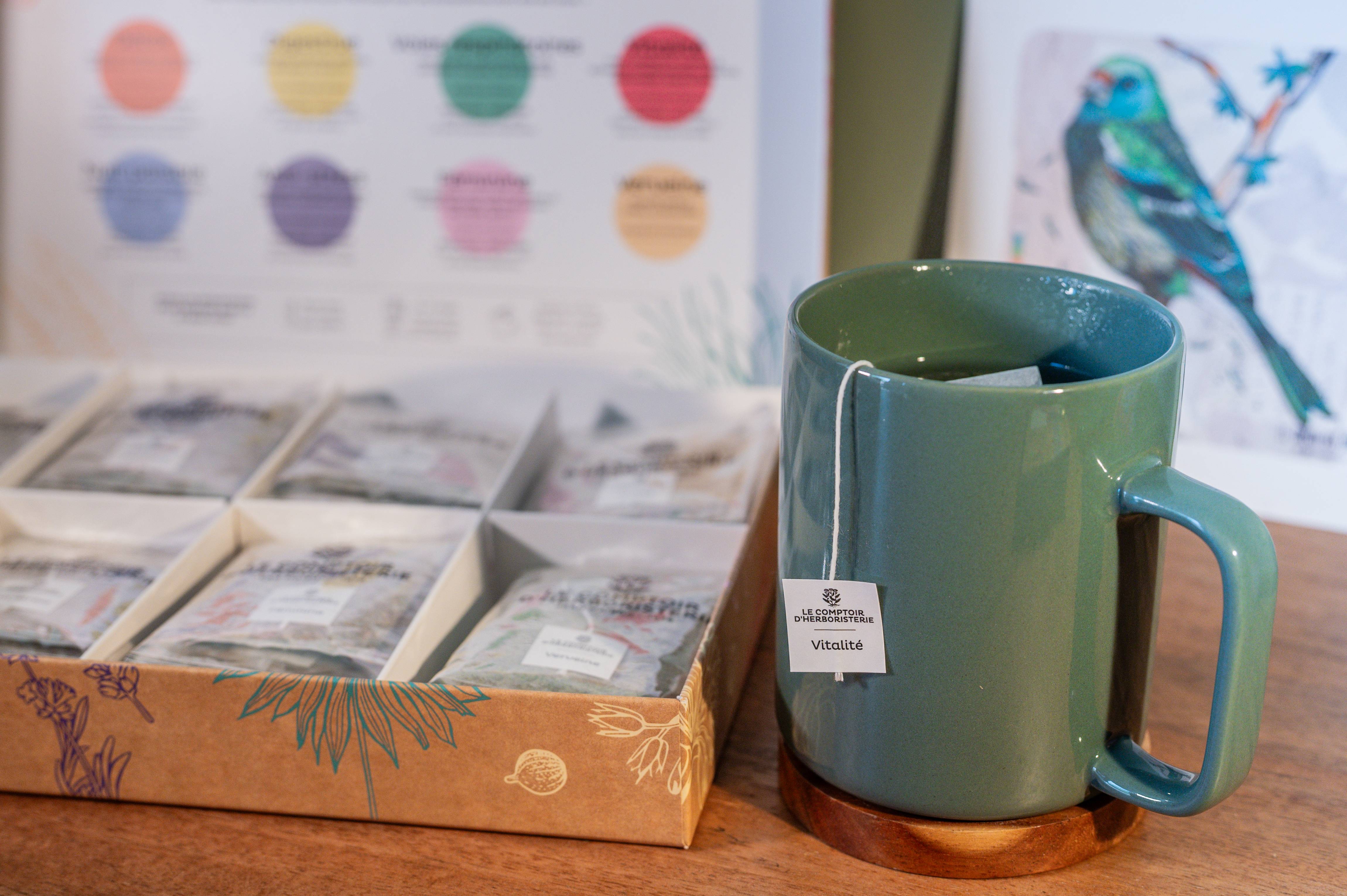 Le Comptoir D'Herboristerie - Coffret Dégustation 48 infusettes BIO 57,6 g - Le Comptoir d'Herboristerie