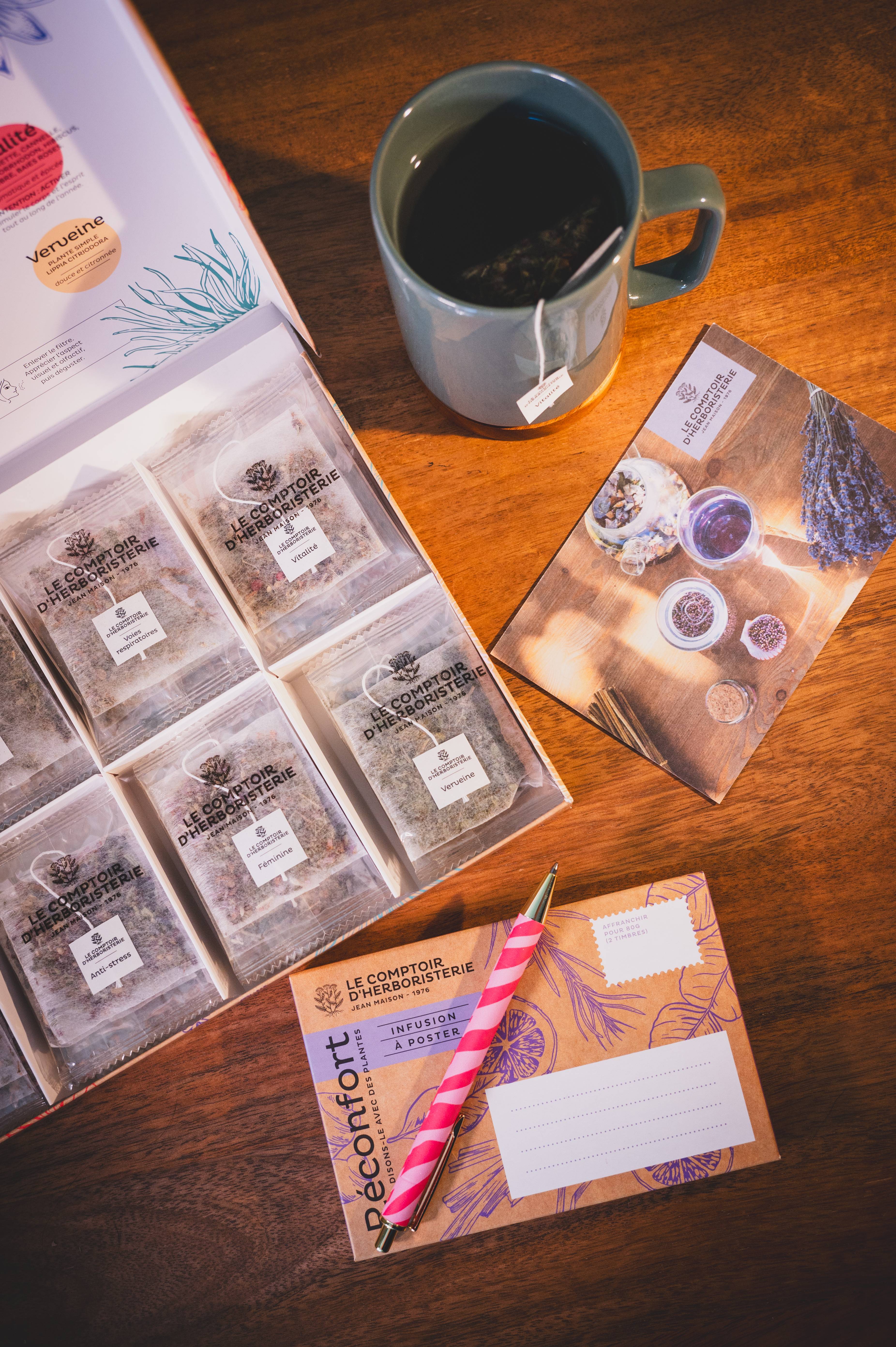 Le Comptoir D'Herboristerie - Coffret Dégustation 48 infusettes BIO 57,6 g - Le Comptoir d'Herboristerie - Imagen 2