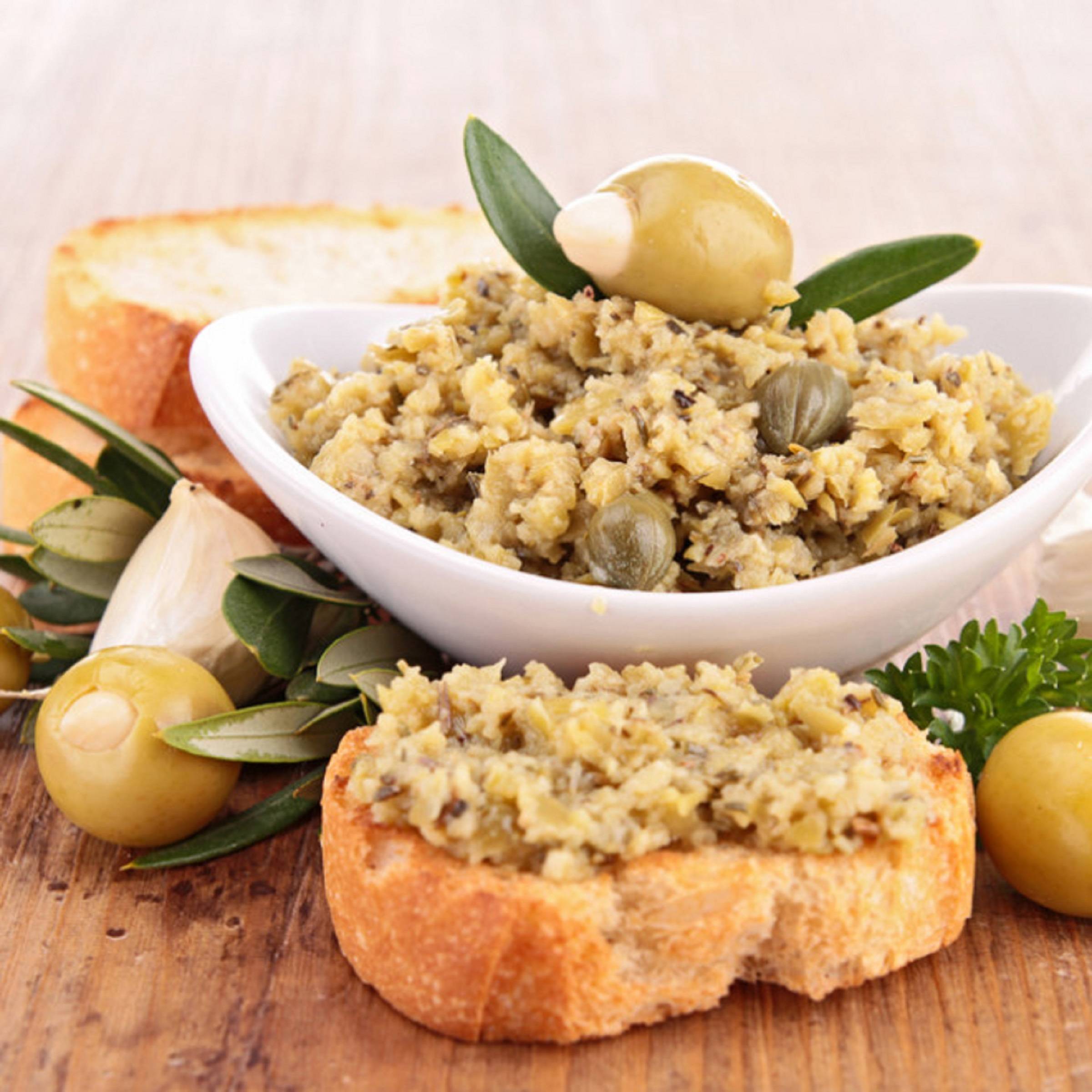 Recette élaborée avec 81% d'olives vertes