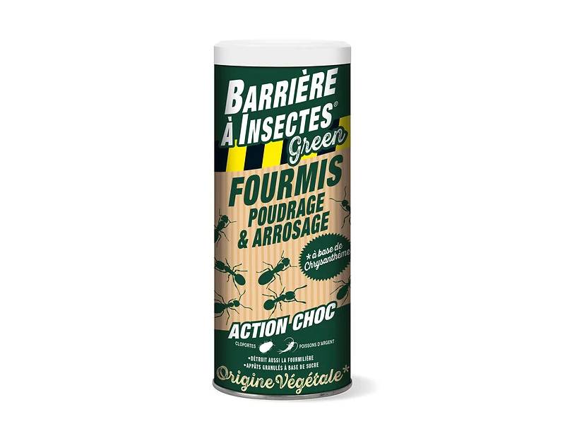 Barrière à insectes Green - Anti-fourmis poudre végétale 300 g - BAR INSECT