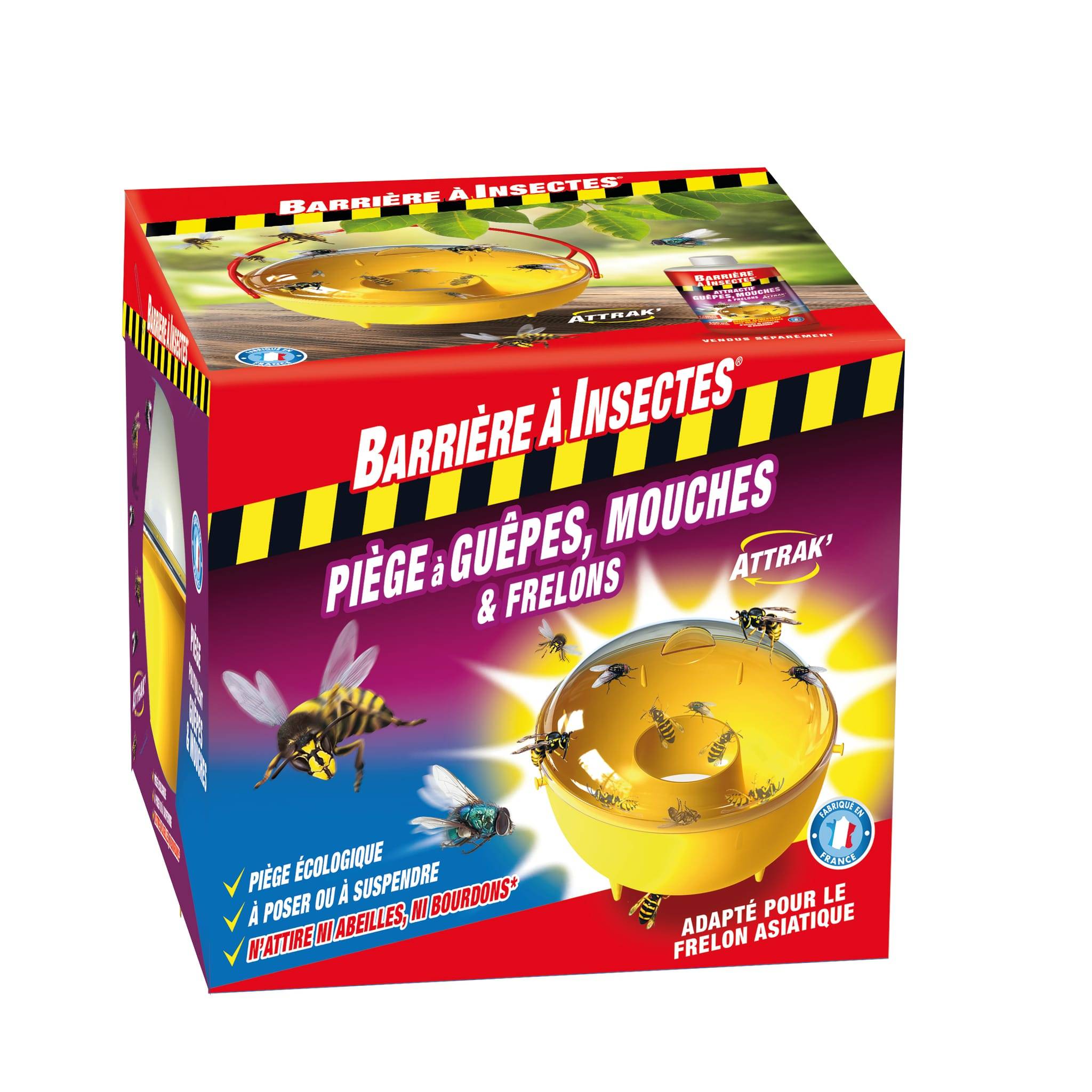 Barrière à insectes - Piège à Guêpes Frelons Mouches Moucherons - BARRIÈRE À INSECTES - Image 1