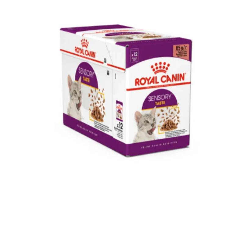 Royal Canin - Sachets fraîcheur chat Sensory Taste sauce 12X85g – ROYAL CANIN - Image 1