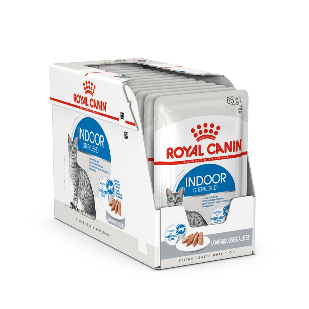 Royal Canin - Mousse chat Adulte intérieur stérilisé 12x85g – ROYAL CANIN - Image 1