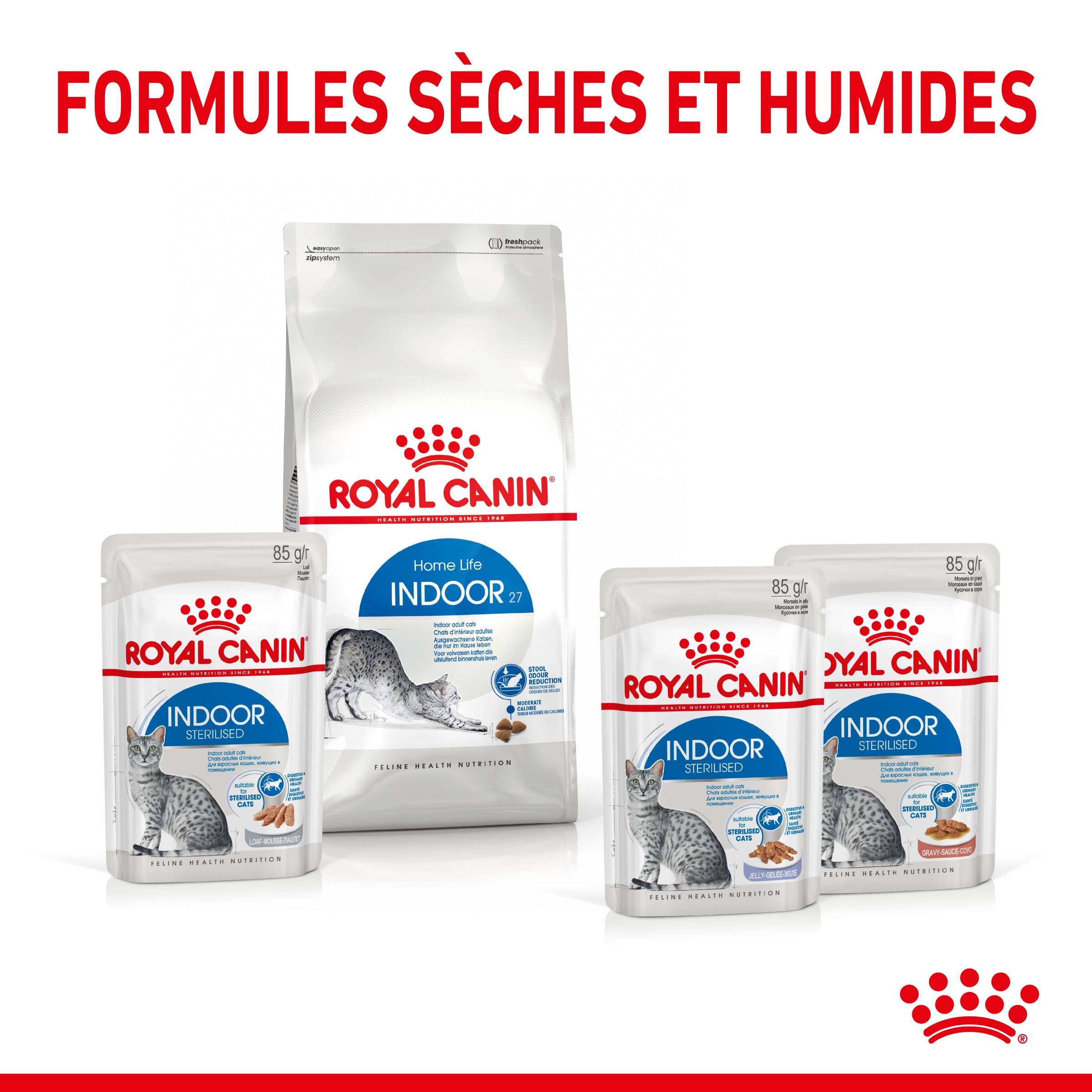 Royal Canin - Mousse chat Adulte intérieur stérilisé 12x85g – ROYAL CANIN - Image 6