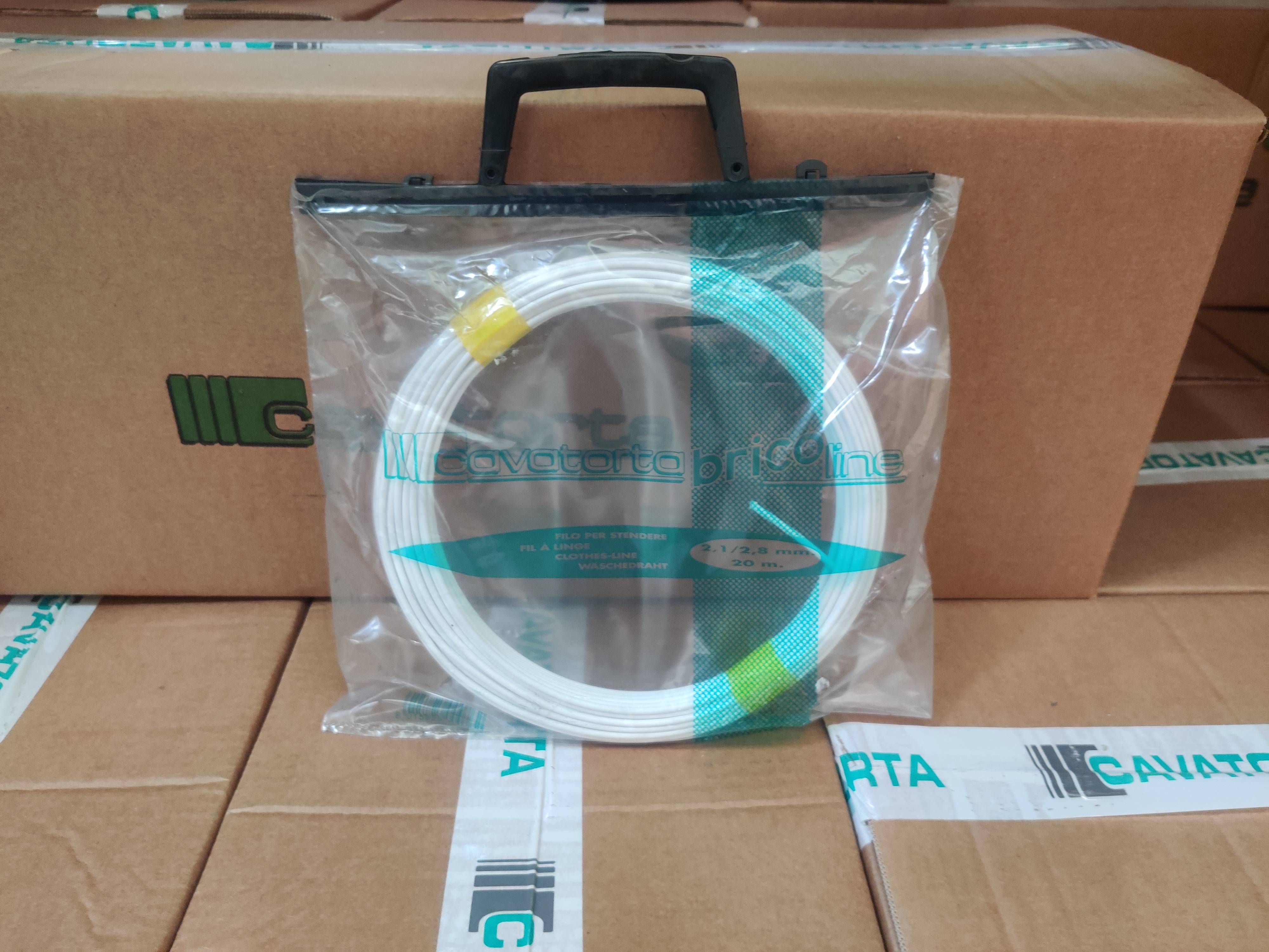 Cavatorta - Hilo plastificado blanco 2,5 m – CAVATORTA - Imagen 1
