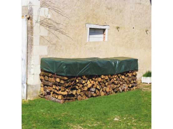 Nortène - PROTEX WOOD Bâche tas de bois 2x8 VE - Image 1