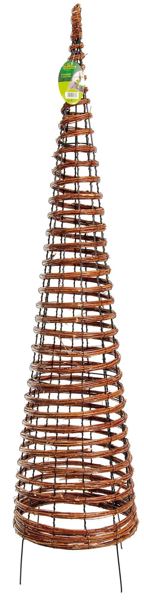 Nortène - PYRAMID Panneau metal décoratif Naturel 0,30 x h 1,30 m