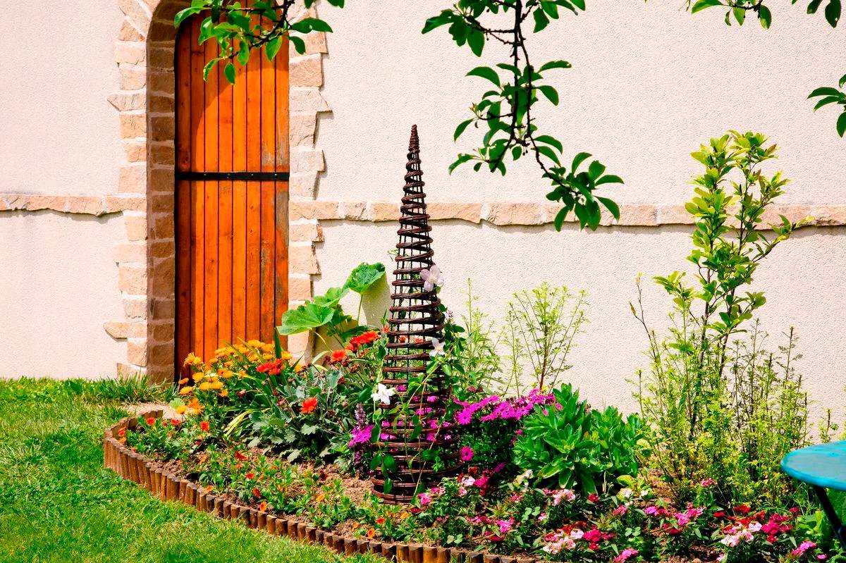 Nortène - PYRAMID Panneau metal décoratif Naturel 0,30 x h 1,30 m - Imagen 3
