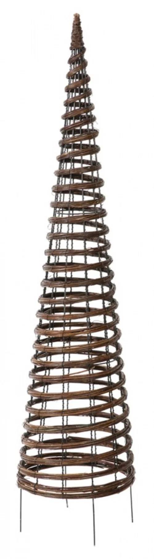 Nortène - PYRAMID Panneau metal décoratif Naturel 0,30 x h 1,30 m - Imagen 2