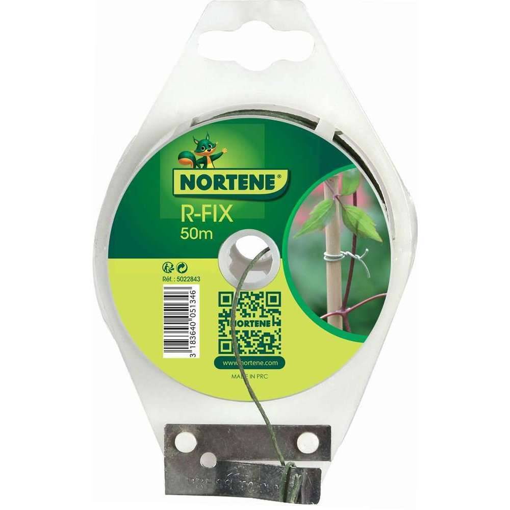 Nortène - Lien en acier plastifié Lien jardin Vert 50 m - NORTENE - Imagen 4
