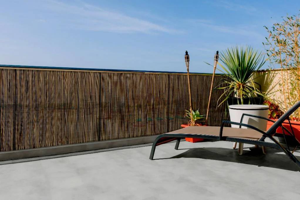Nortène - FENCY WICK Canisse synthétique  Marron 1,50x3m - Image 3