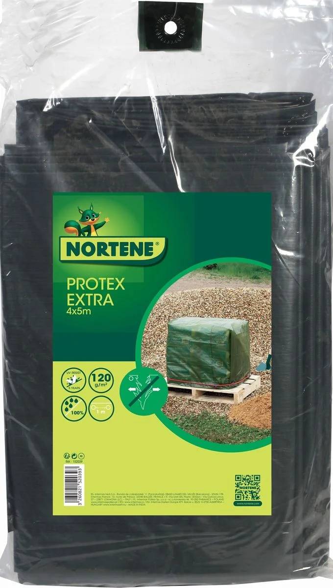 Nortène - PROTEX EXTRA Bâche protection co-extrudée en LDPE Vert 4x5m - Imagen 3