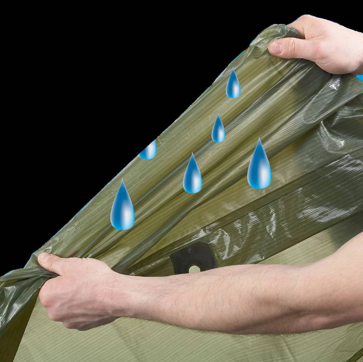 Nortène - PROTEX EXTRA Bâche protection co-extrudée en LDPE Vert 4x5m - Imagen 5