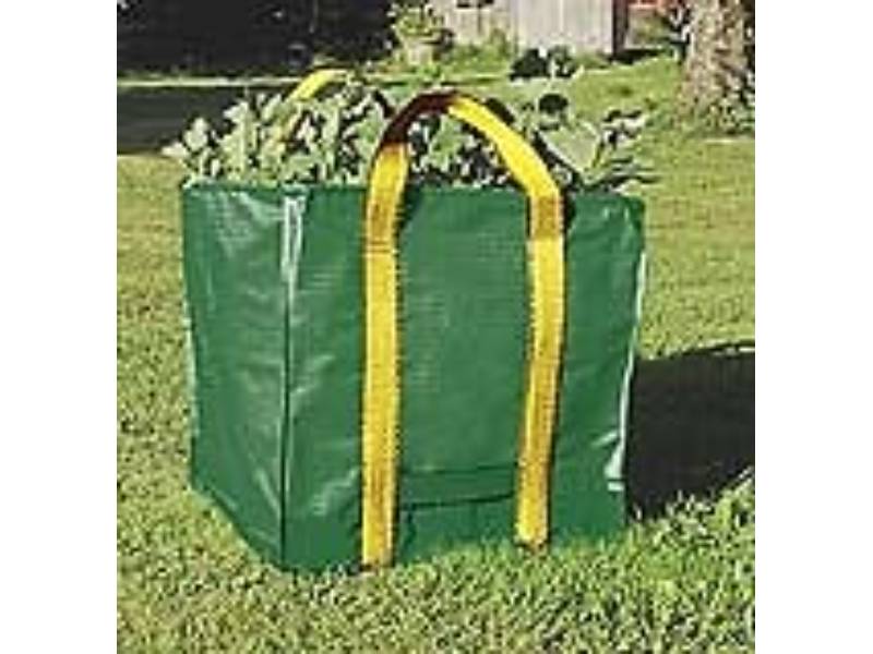Nortène - GARDENBAG  Bolsa de desechos, reforzada con asas verde 252L - Imagen 1