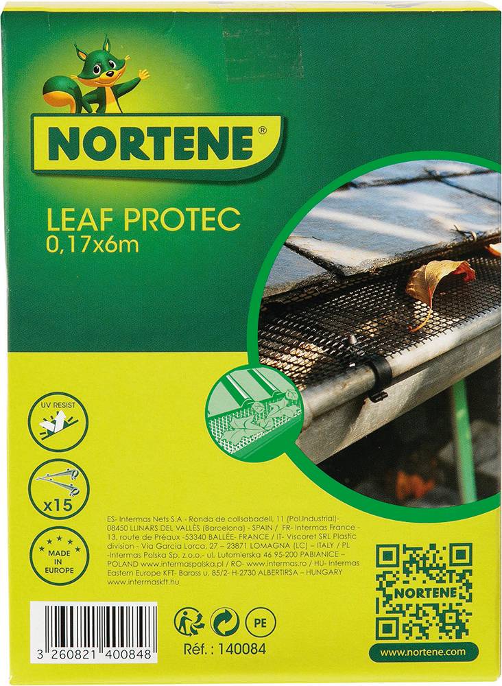 Grille de Protection Polyéthylène UV Gouttières 6 m - NORTENE