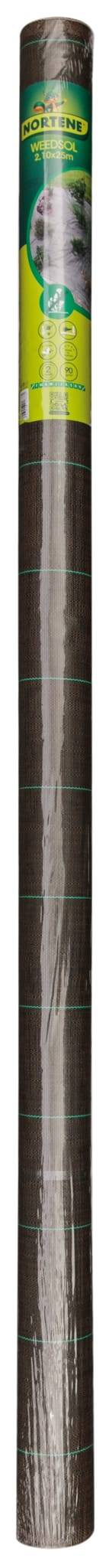 Nortène - WEEDSOL Toile de paillage  Marron 2,10x25m