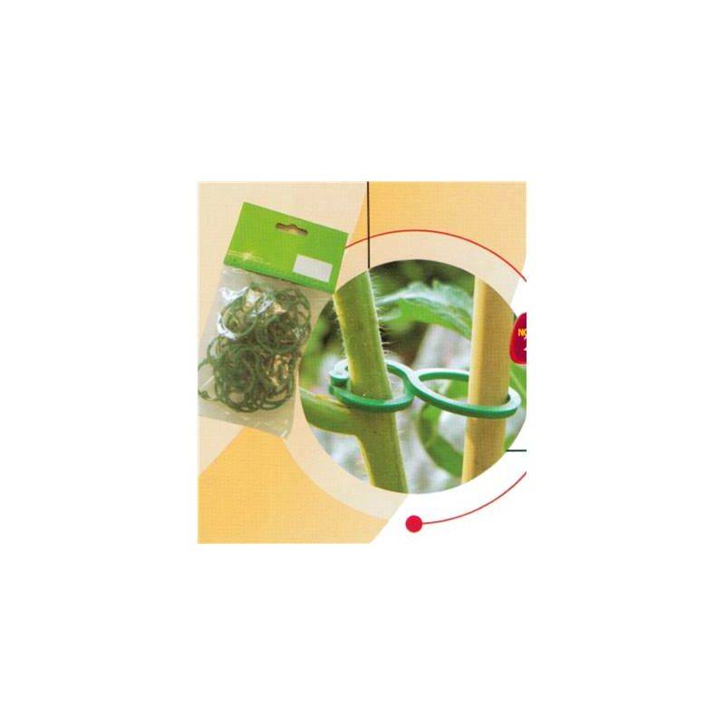 Nortene - Clips pour pieds de tomates plastique rouge 6,2 cm – NORTENE - Image 3