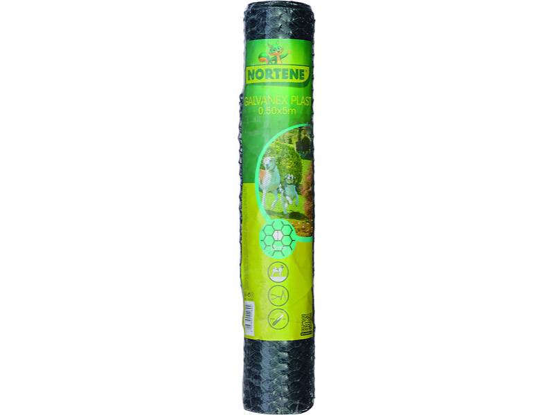 Nortène - Grillage en métal Galvanex triple torsion L.5 x H.0,50 m - Image 1