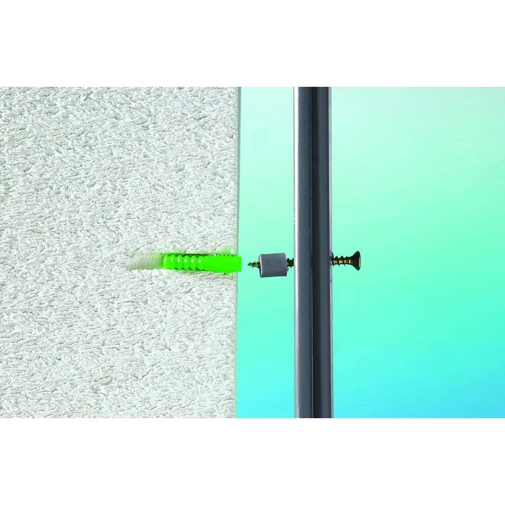 TRELLIFLEXTrellis extensible PVC Gris Ardosa 1x2m - Imagen 3
