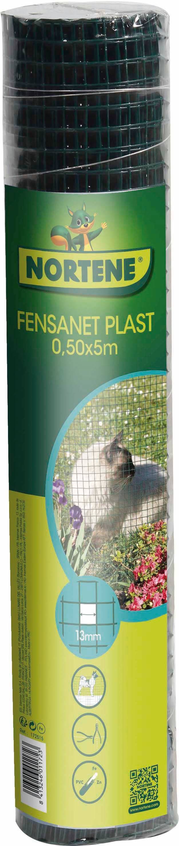 Nortène - Grillage métallique plastifié vert 12,7 x 12,7 mm H 50 cm L 5 m - NORTENE - Imagen 2