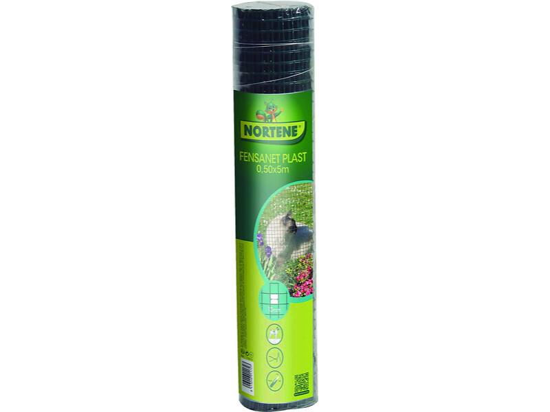 Nortène - Grillage métallique plastifié vert 12,7 x 12,7 mm H 50 cm L 5 m - NORTENE - Imagen 1