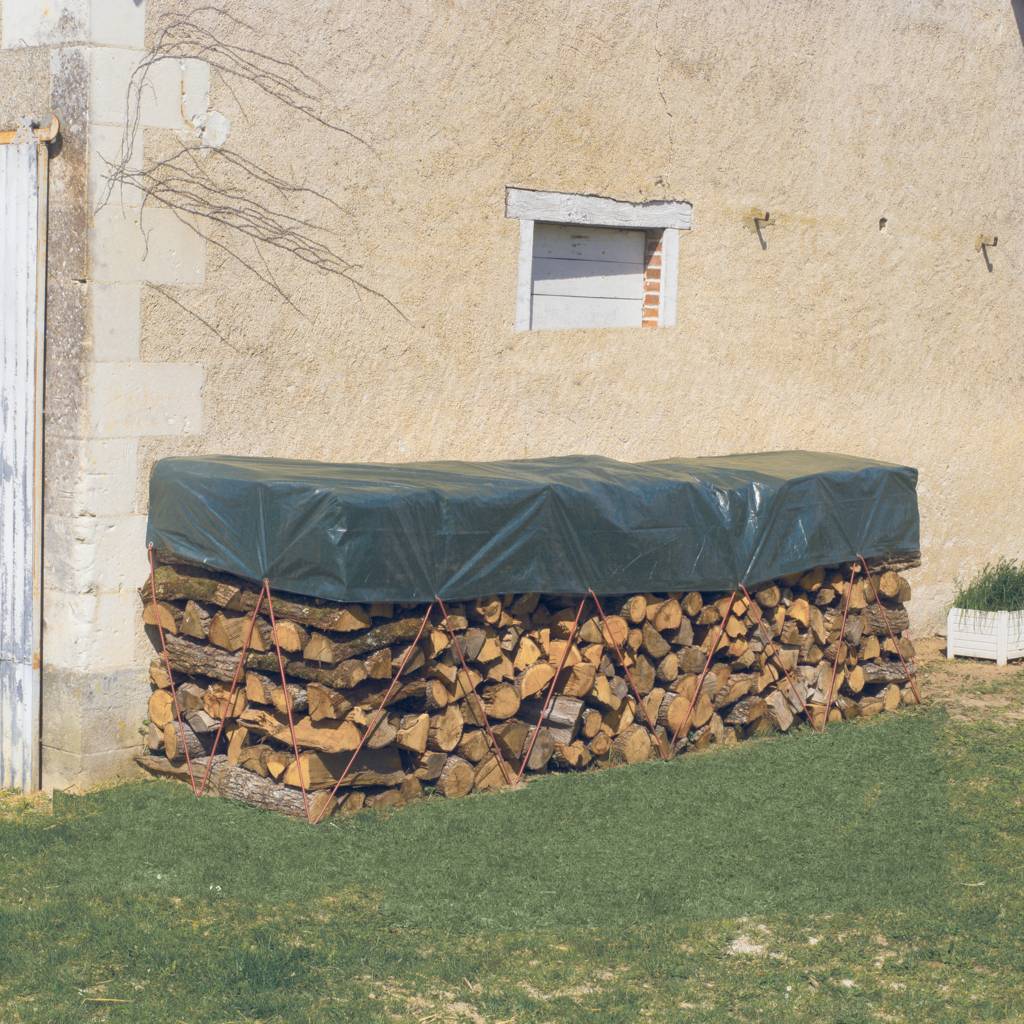 Nortene - Protex Wood Extra Lona Polietileno verde 1,70 x 8 m - NORTENE - Imagen 3
