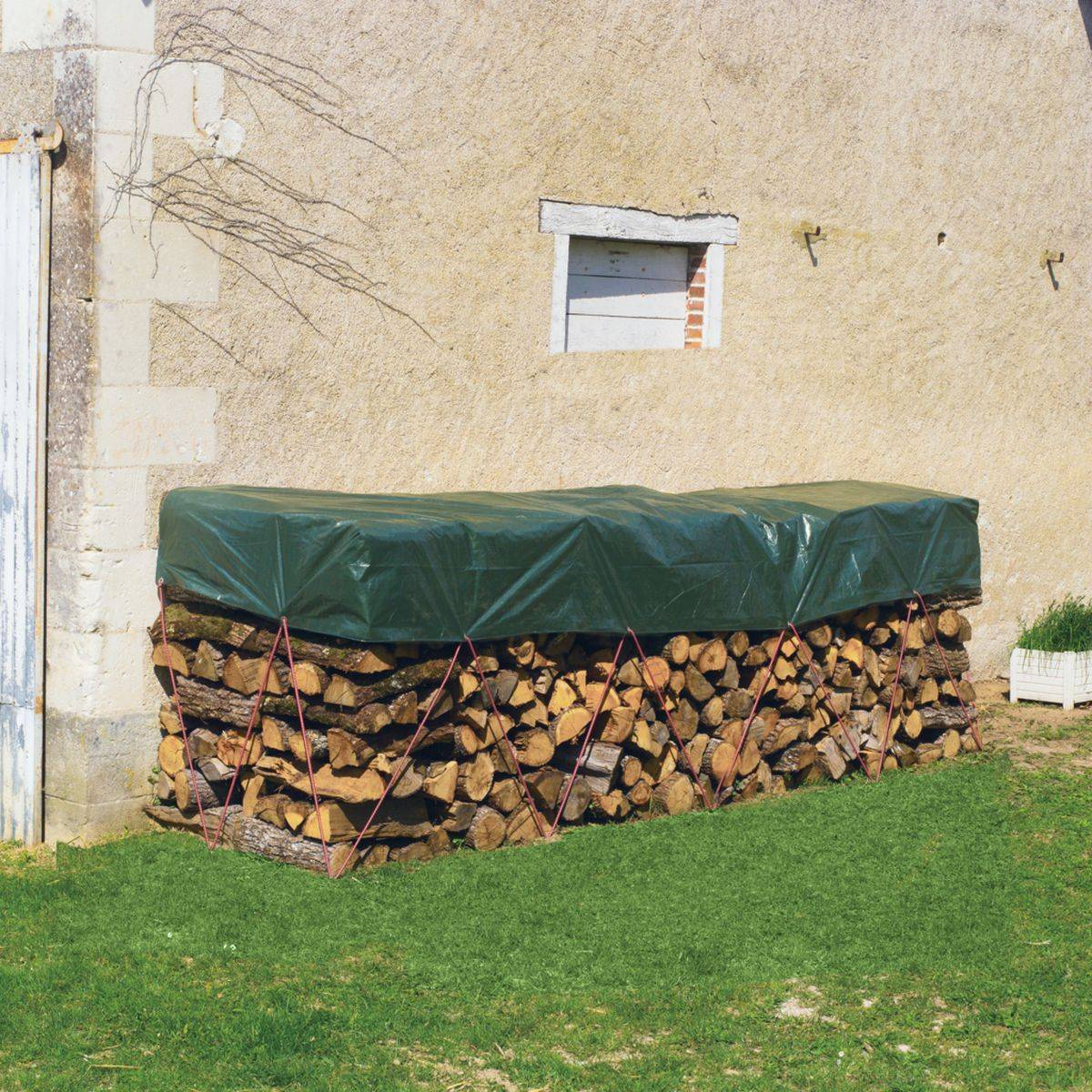 Nortène - PROTEX WOOD EXTRA Bâche protection bois co-extrudée Vert 1,70x8m - Imagen 3