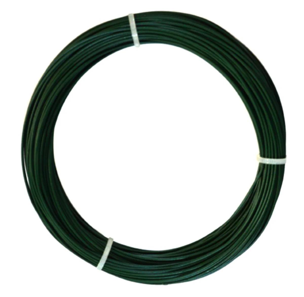 Nortène - PLAST WIRE FIL PLASTIFIE Fil de fer plastifié 3mm Vert 25m - Imagen 2