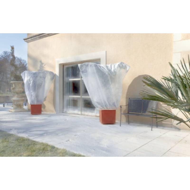 Nortène - Housse d'hivernage zippée Hiverzip Ø 2 x l. 3,2 x H. 3 m 70g/m² - Nortène