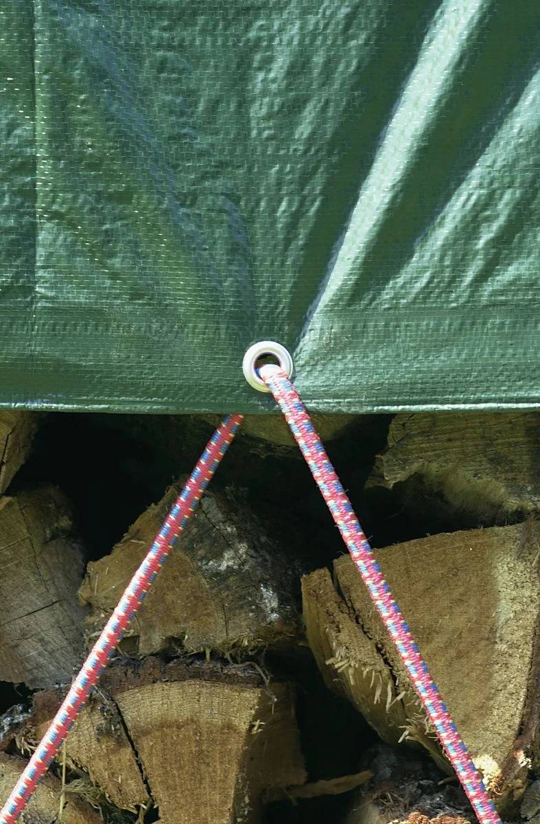 Nortène - PROTEX Bâche de protection co-extrudée en LDPE 90g/m² Vert 6x4m - Imagen 2