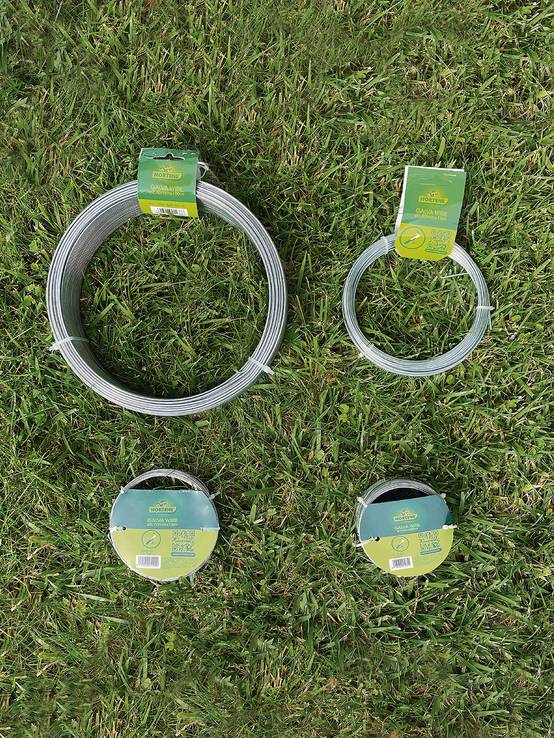 Nortène - GALVA WIRE FIL GALVANISE Fil de fer galva 2mm Metal 25m - Image 1