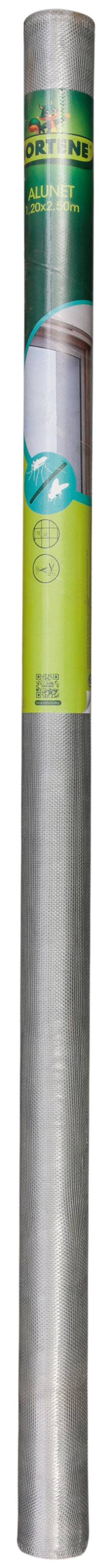 ALUNET Moustiquaire aluminium Aluminium 1,20x2,50m