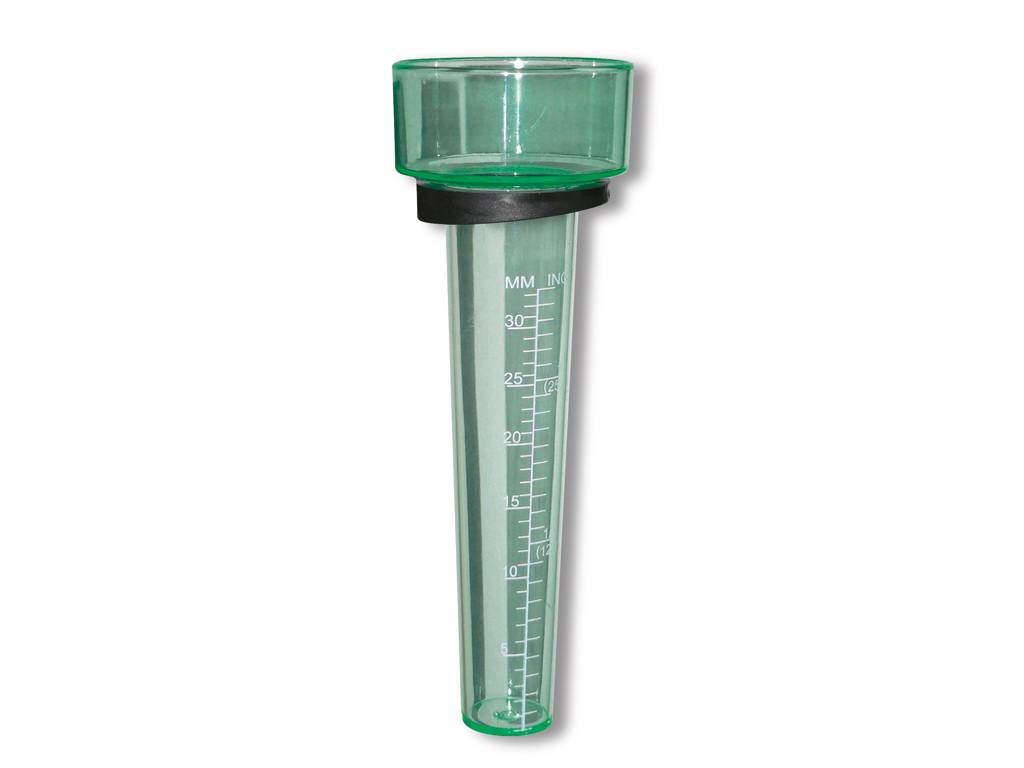 Nortene - Pluviomètre à positionner sur piquet en bois H.39 cm - Image 1