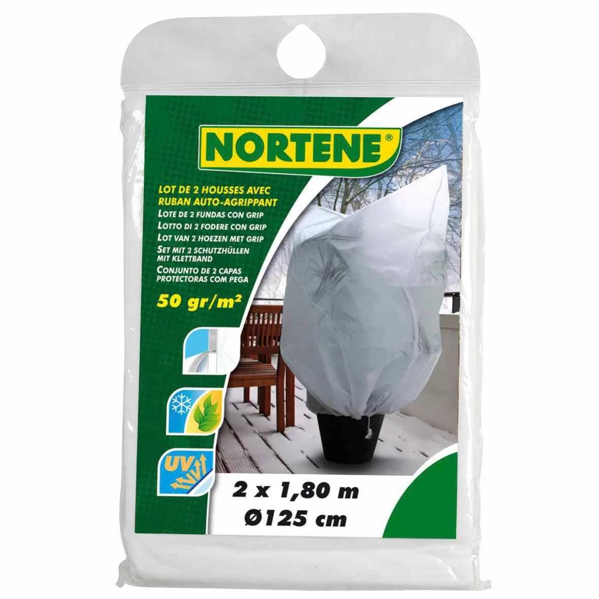 Nortène - HIVERSCRATCH (2) Housses d’hivernage auto-agrippant Ø1,25x1,80m - Imagen 4