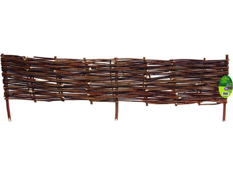 Nortène - Bordure à planter osier marron 0,31x1 m WILBORDER - NORTENE