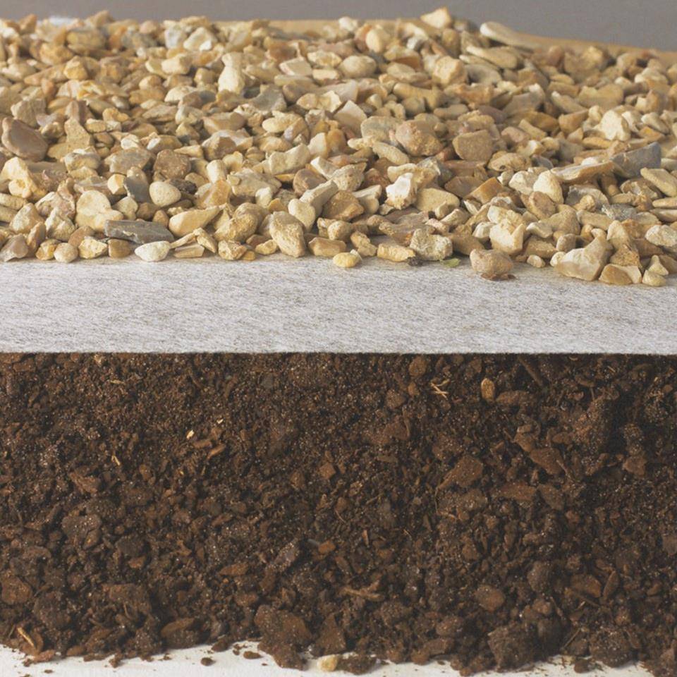 Nortène - GEOTEX 100  Feutre pour allées et terrasses 100g/m² gris 1x10m - Imagen 3