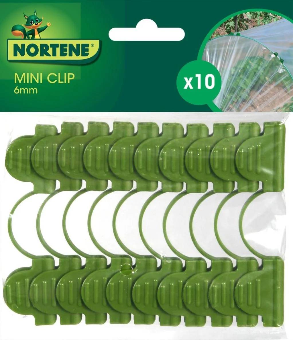 Nortène - Lot de 10 clips de fixation pour arceau - NORTENE - Imagen 2