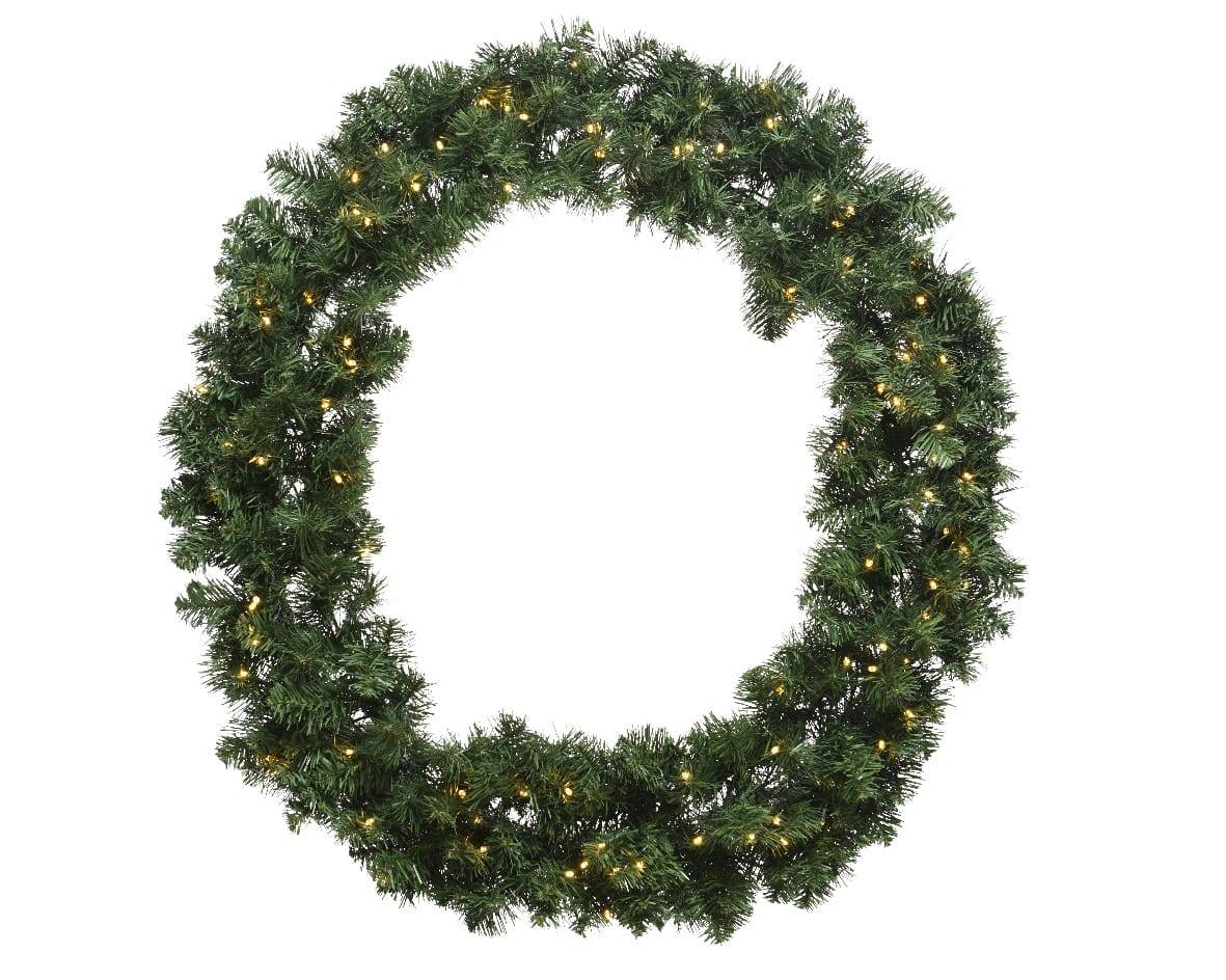 LED Corona Imperial verde Ø.50 x H.13 cm
