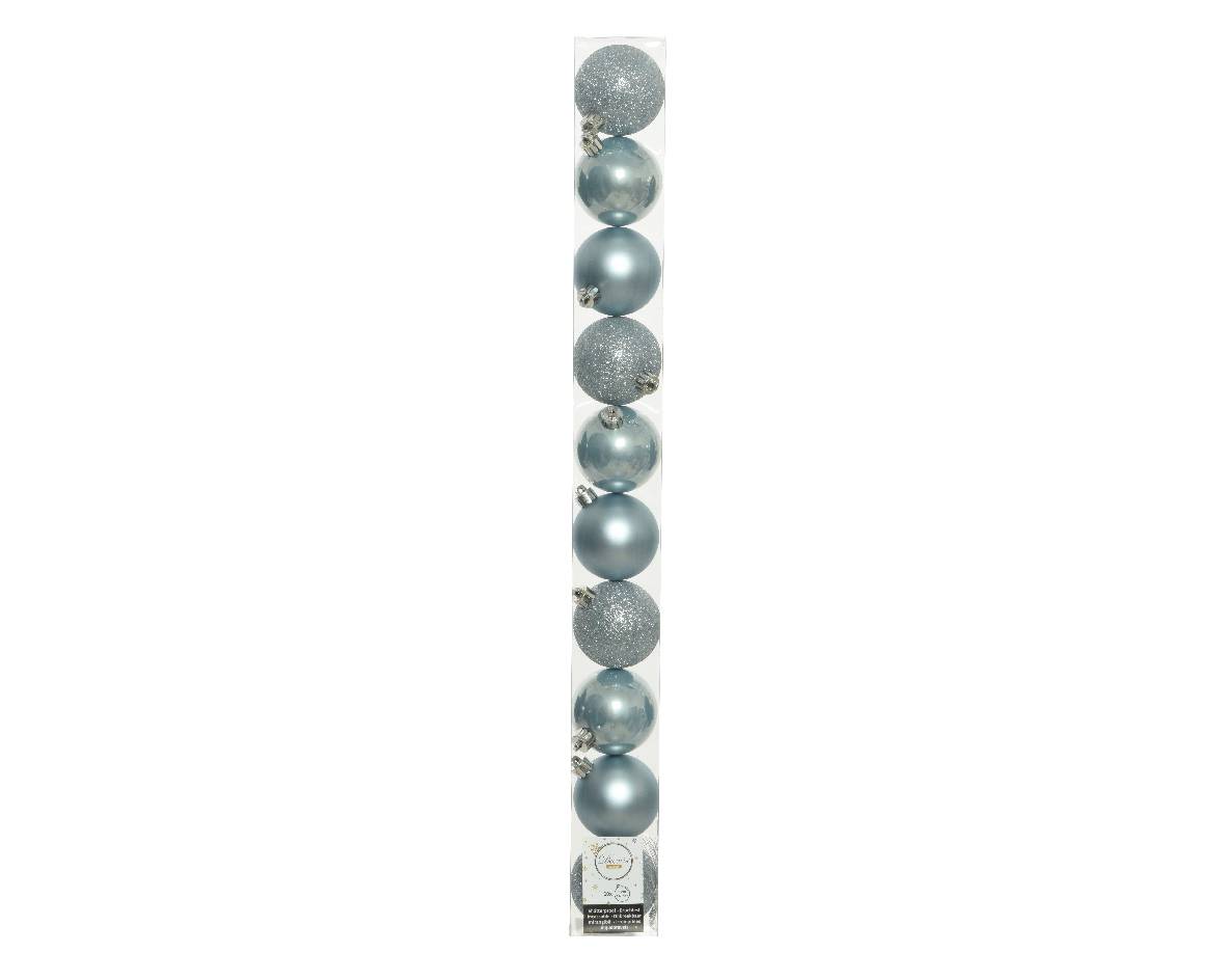 Boule incassable diamètre    6.00cm bleu brumeux