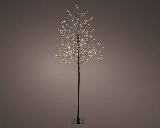 Luminéo - Sapin lumineux LED fixe blanc chaud