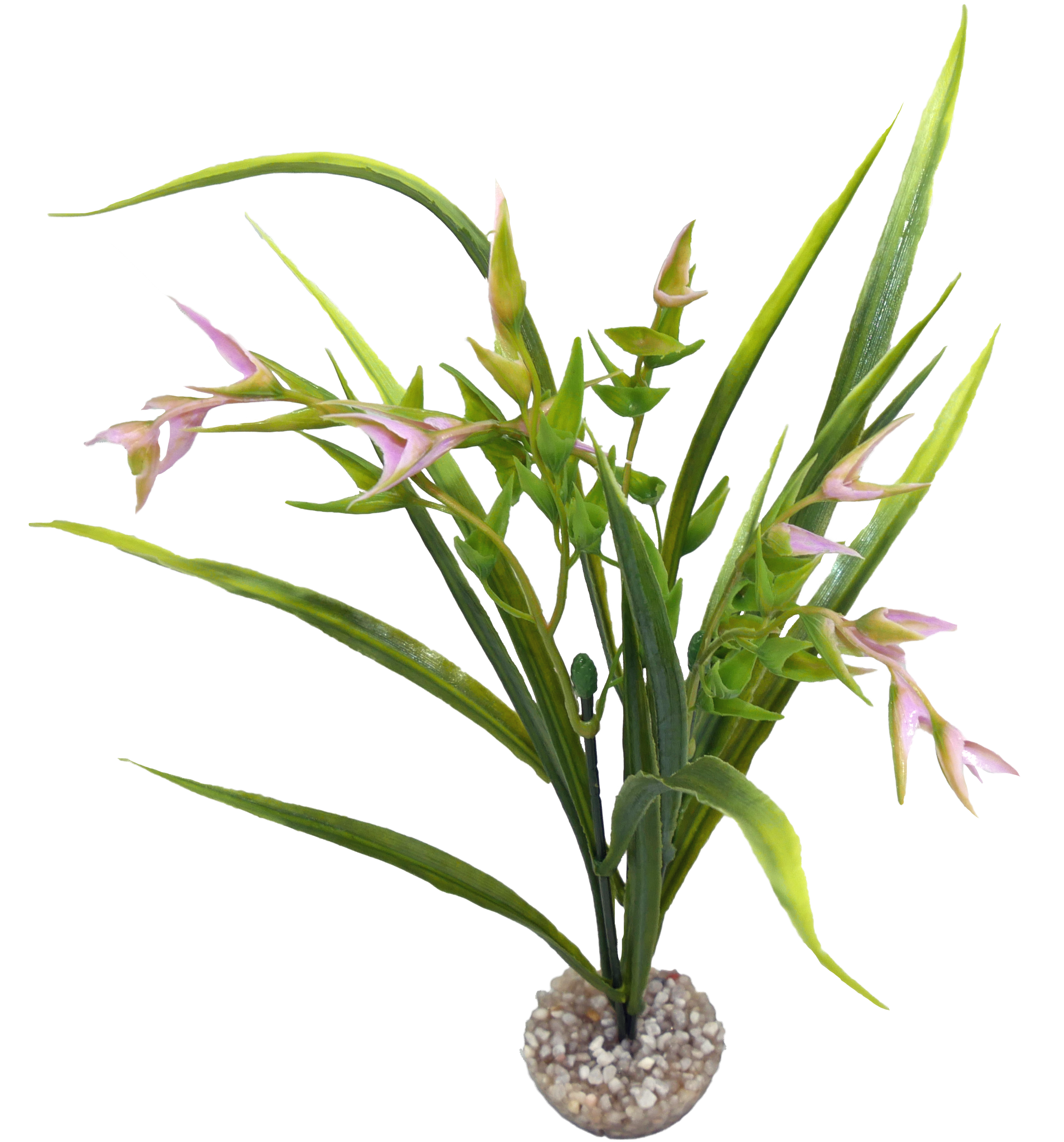 Labéo - Labéo - Decoración artificial Tillandsia Verde y Rosa - Ø.27 x H.24 cm - Imagen 2