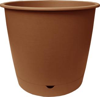 Ecloz - Pot à réserve d'eau L'Autonome Rond Terre Cuite ⌀ 50 cm - ECLOZ