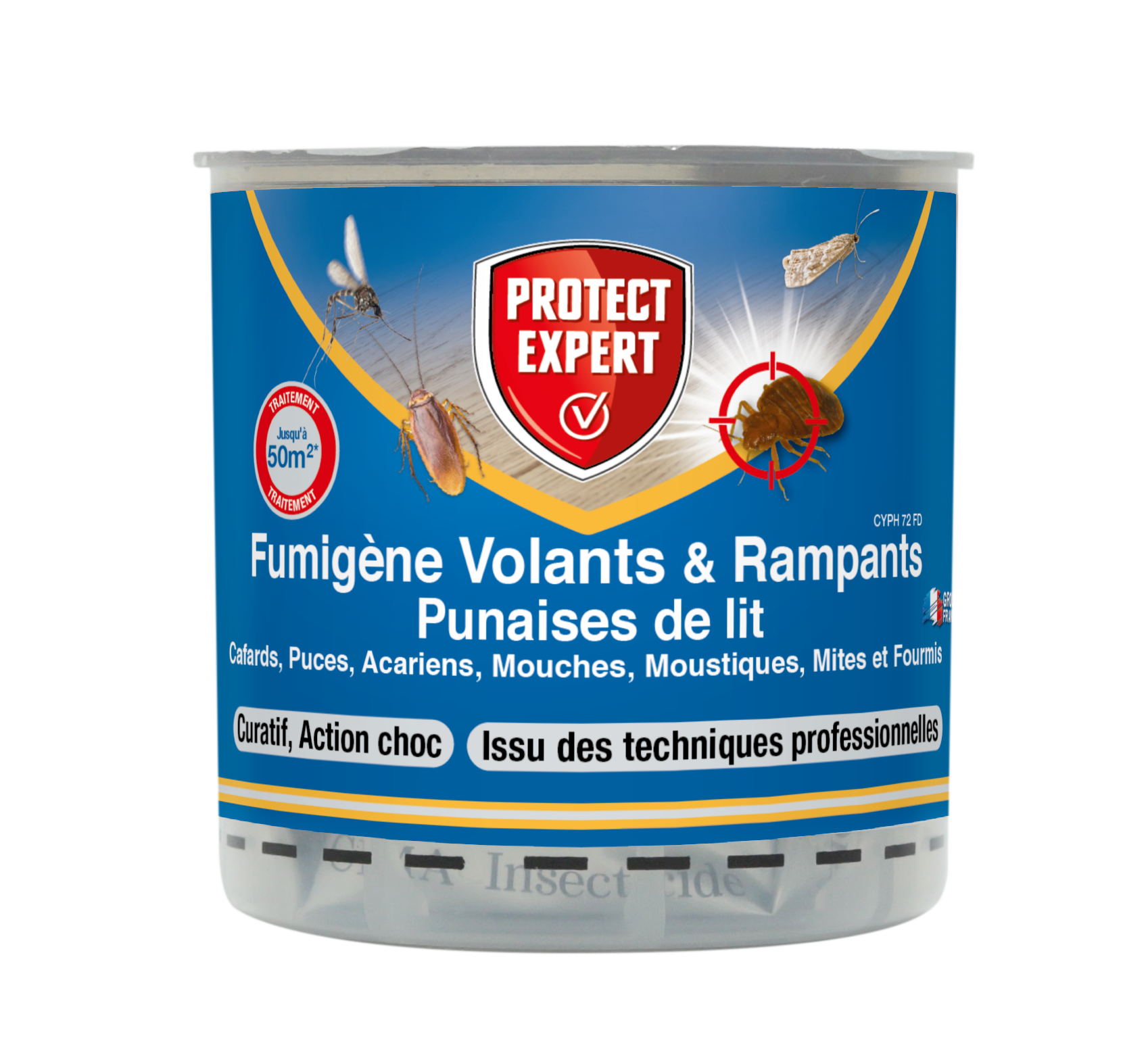 Protect Expert - Fumígeno anti-chinches de cama 10g PROTECT EXPERT - Imagen 2