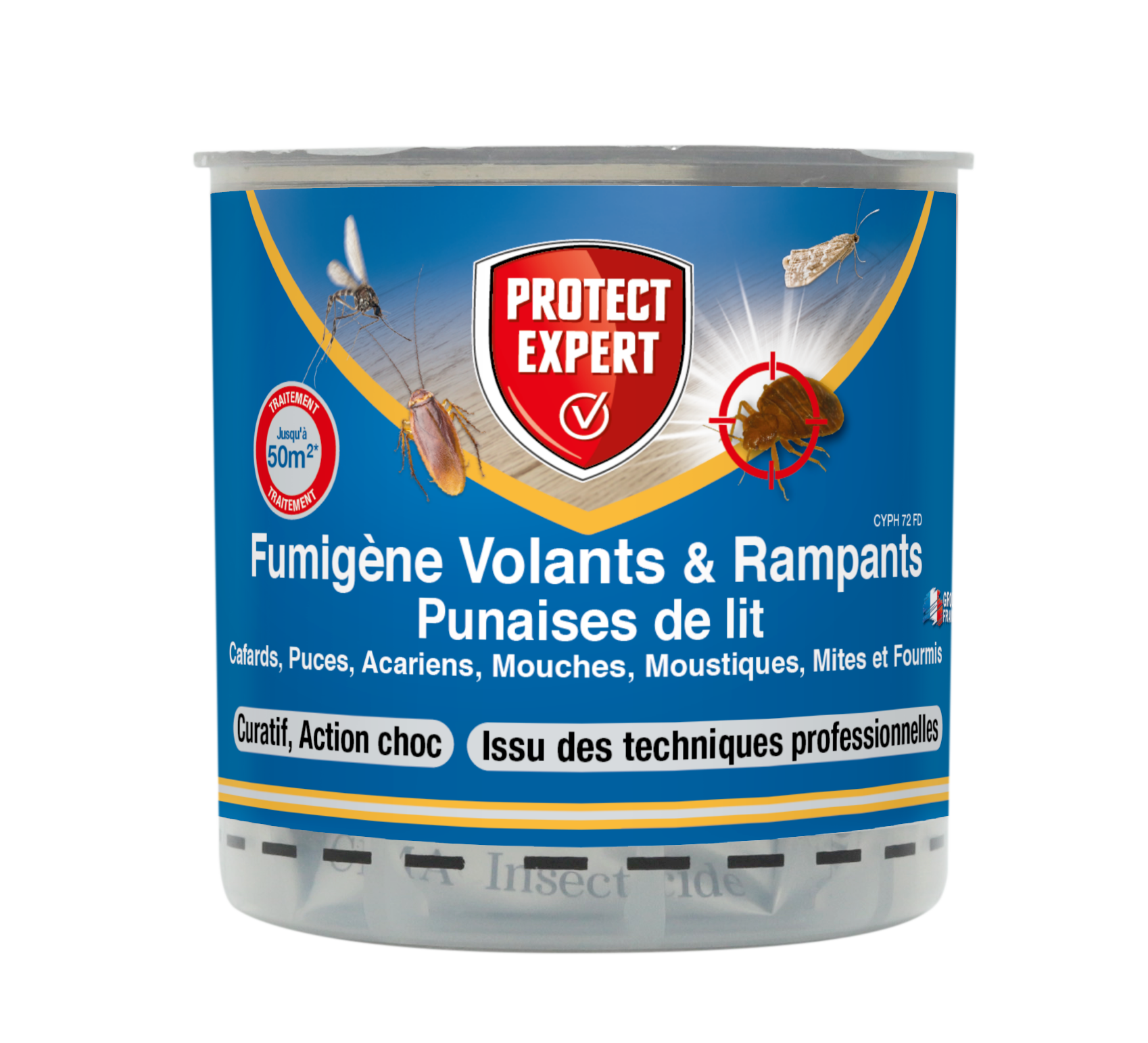 Protect Expert - Fumígeno anti-chinches de cama 10g PROTECT EXPERT - Imagen 8