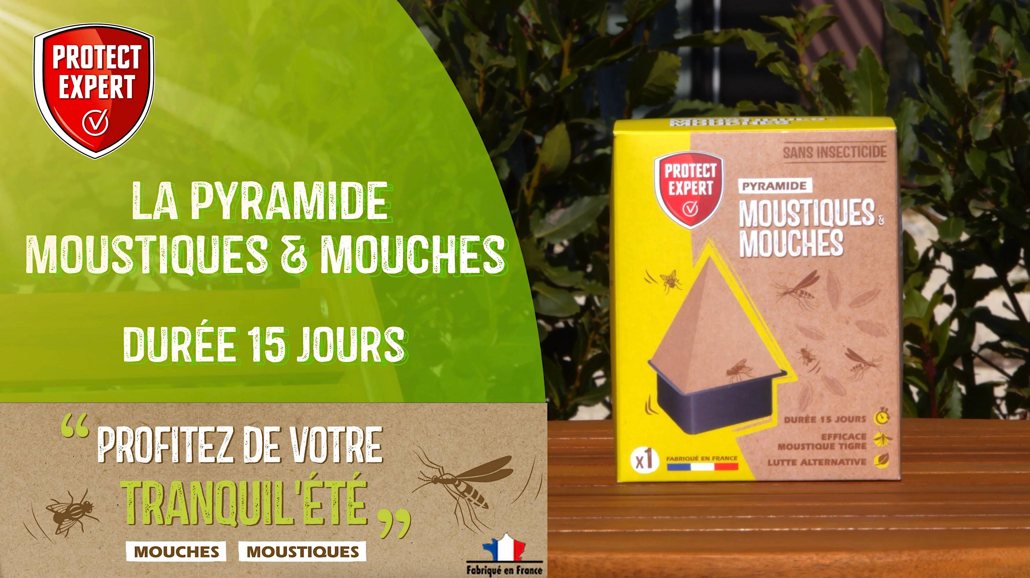 Protect Expert - Pyramide anti-moustiques et mouches adhésive Protect Expert - Image 8