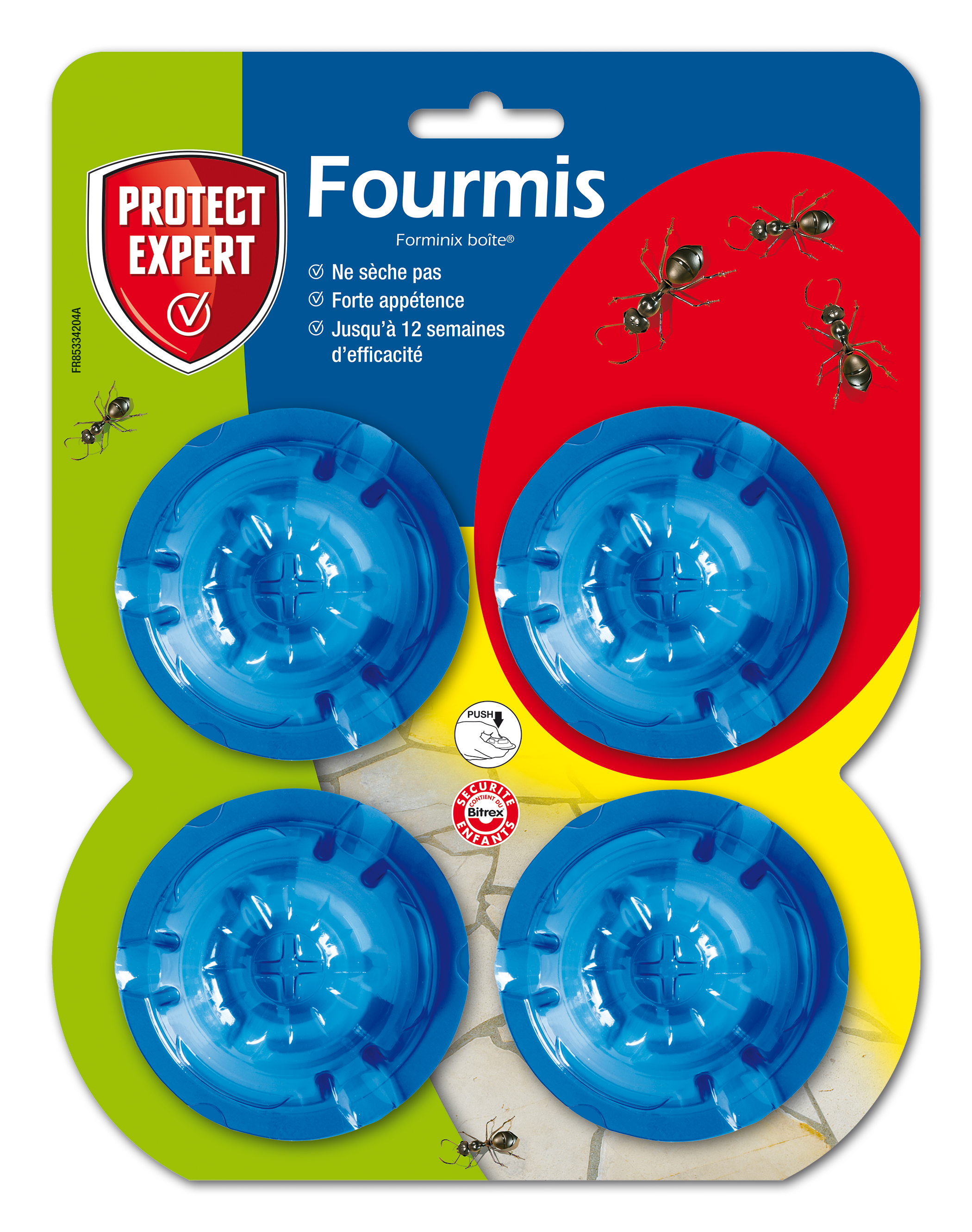 Protect Expert - Piège Anti-Fourmis 4 Boîtes 4x2 g – PROTECT EXPERT