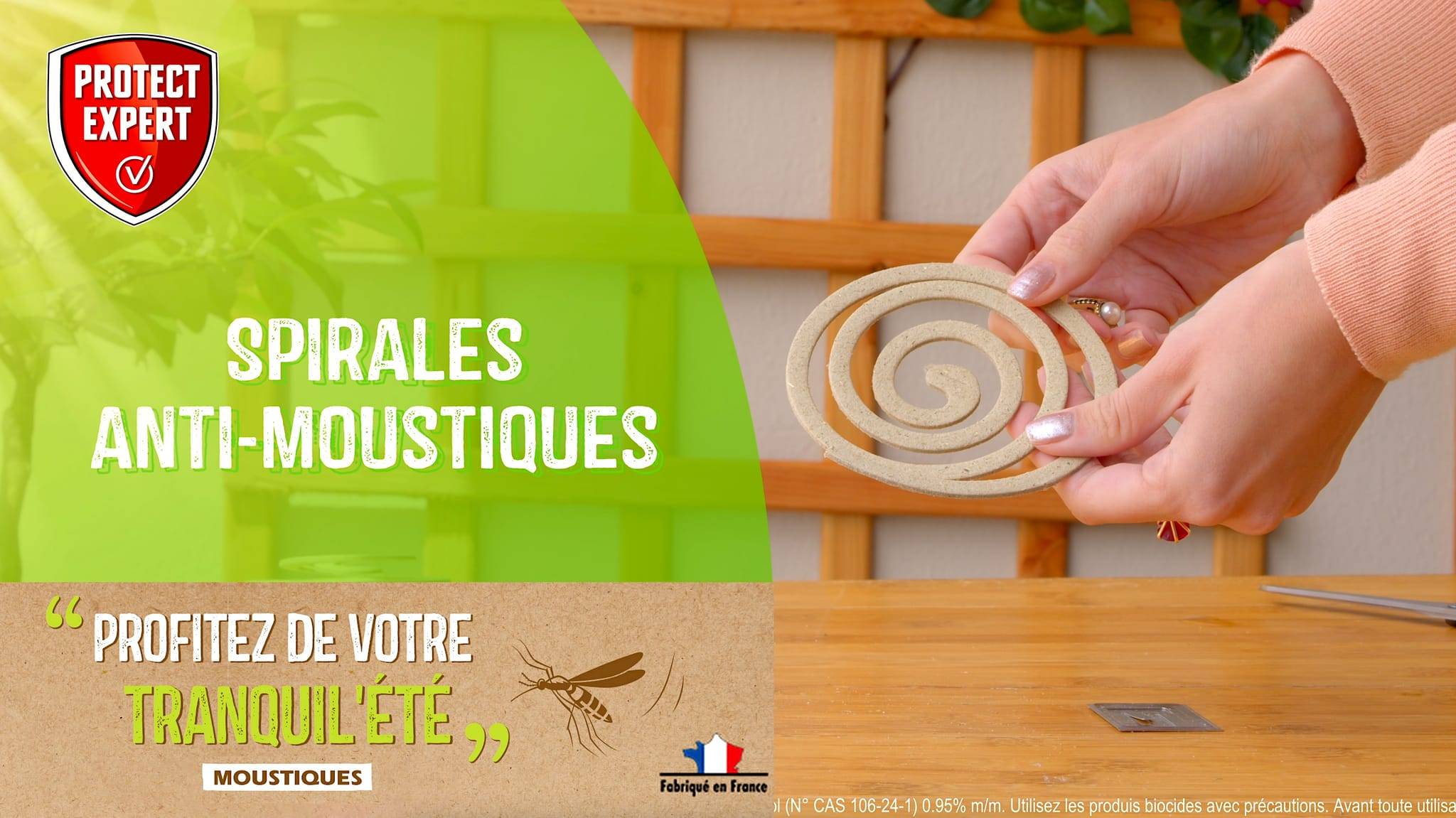 Protect Expert - Spirale Anti-Moustiques Lot de 8 - PROTECT EXPERT - Imagen 3