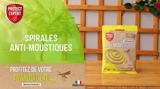 Protect Expert - Spirale Anti-Moustiques Lot de 8 - PROTECT EXPERT - Image 5