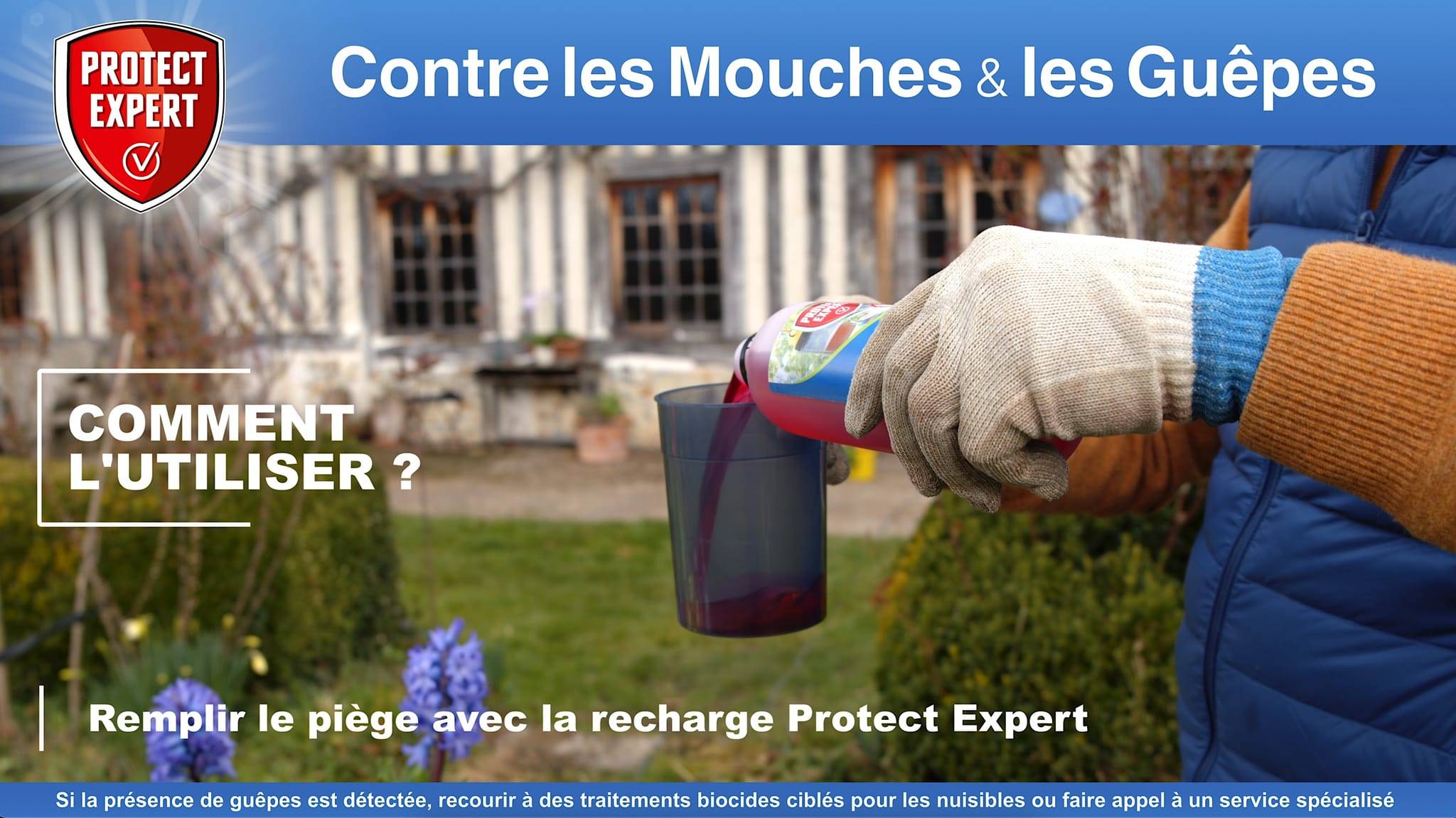 Protect Expert - Piège guêpes frelons mouches - PROTECT EXPERT - Image 1