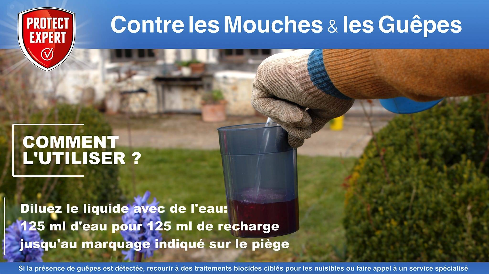 Protect Expert - Piège guêpes frelons mouches - PROTECT EXPERT - Image 2